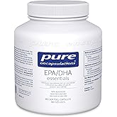 Pure Encapsulations EPA/DHA Essentials - Fish Oil Concentrate Supplement to Support Cardiovascular Health - Premium EPA & DHA