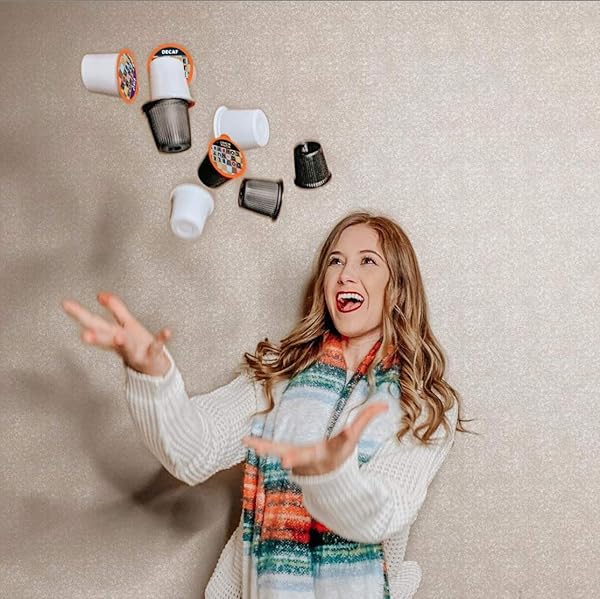 DOUBLE DONUT COFFEE DOUBLE VANILLA CAPPUCCINO PODS, 24 SINGLE SERVE CUPS FOR KEURIG K CUP BREWERS IN RECYCLABLE PODS