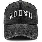 Mother Mama Daddy Hats for Women Men, Funny Adjustable Cotton Embroidered Mom and Dad Baseball Cap