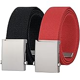 JASGOOD Canvas Web Belt for Men
