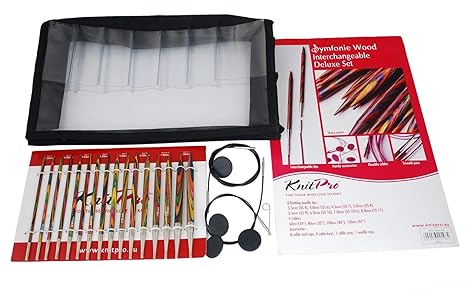 Symfonie: Knitting Pins: Circular: Interchangeable: Deluxe Set