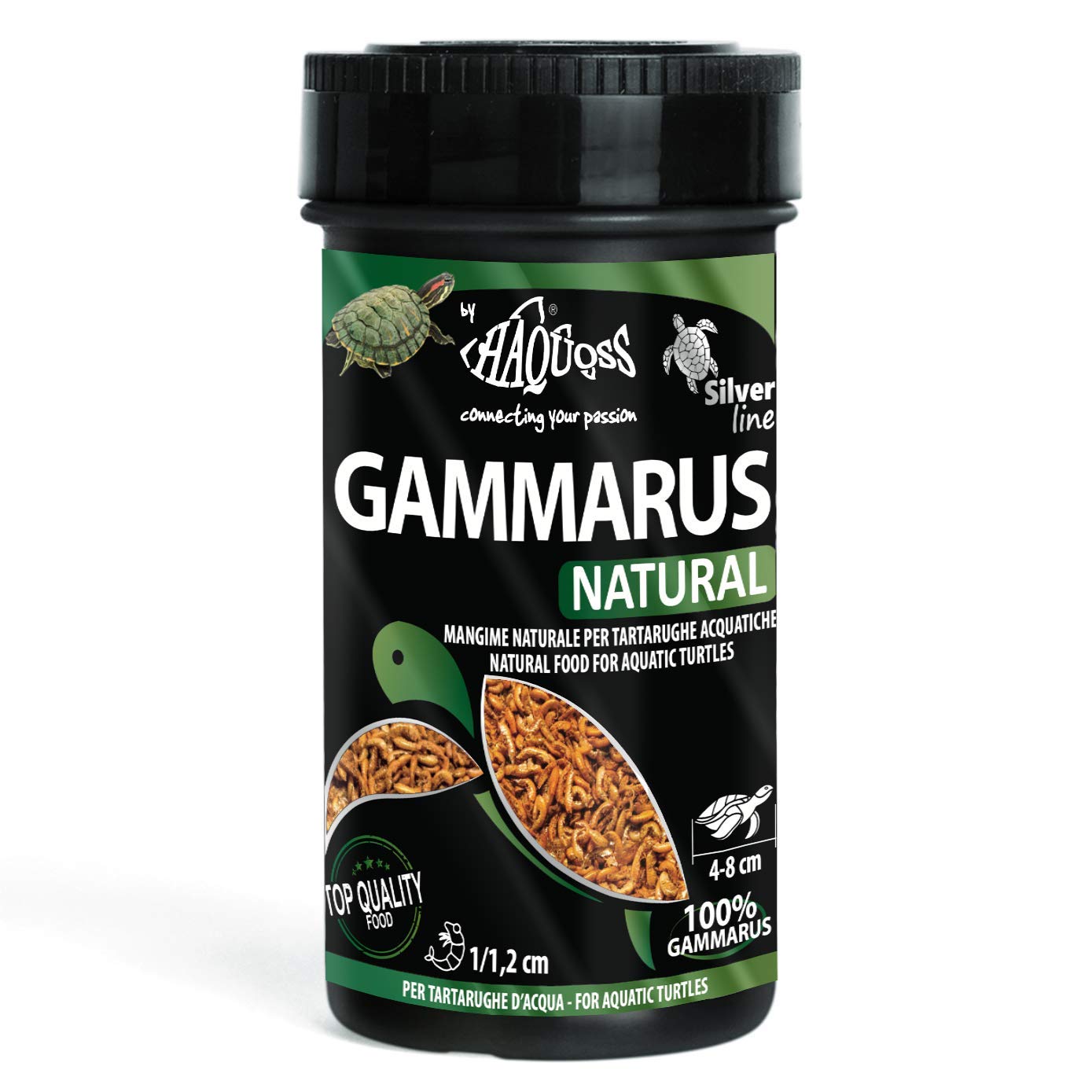 Haquoss Natural Gammarus Dried Shrimps Turtle Food 250ml/27gr