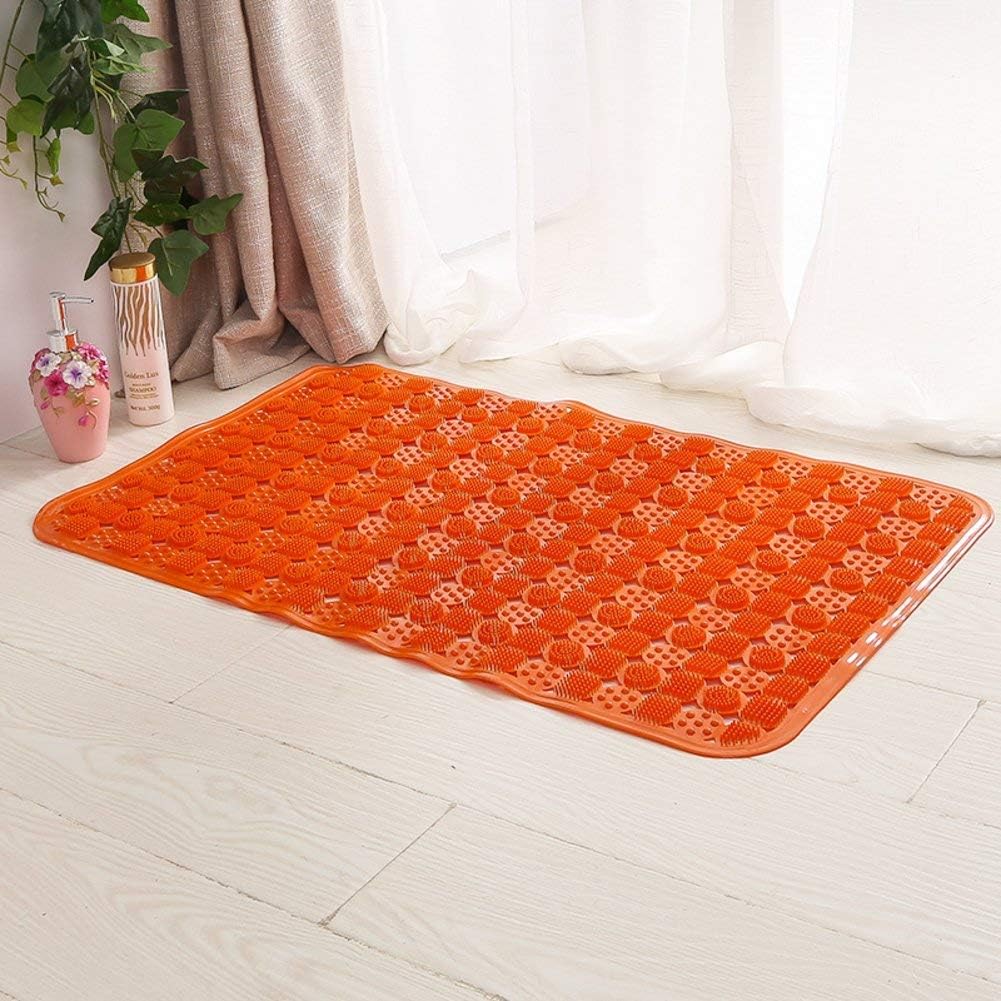CDT Nordic Minimalist Carpet， Pink Bathroom Mat, Rectangular round Corner Shower Mat/Foot Mat