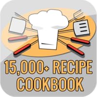15,000+ Recipe Cookbook