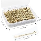 OWill 150 Pieces Blonde Bobby Pins Hair Clips with Storage Box view 2