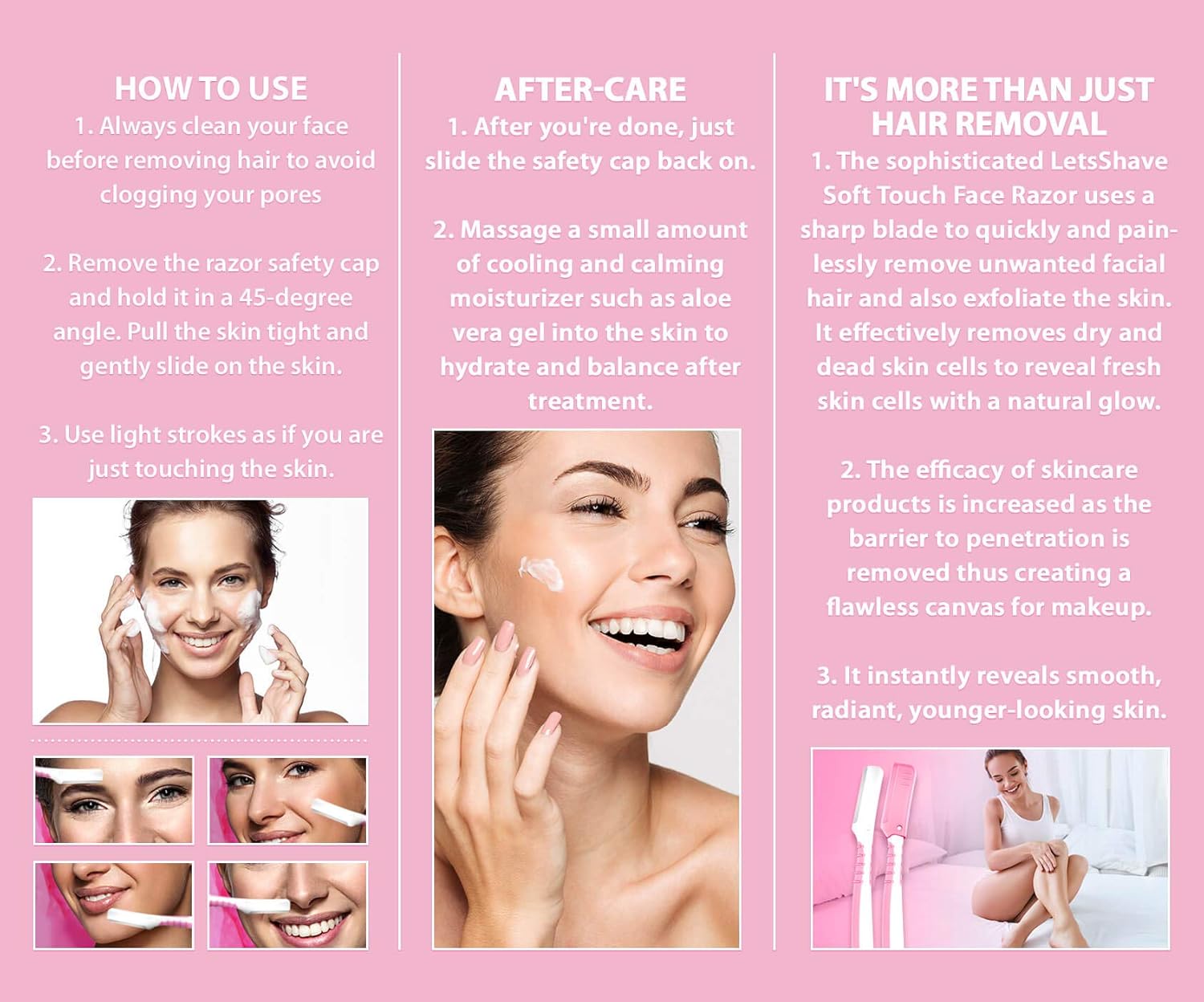 lets shave eyebrow razor