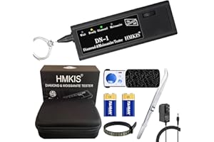 HMKIS Diamond Moissanite Tester, Diamond Tester Pen for Checking Diamonds, Moissanites and Diamond Simulants Using Thermal and Electrical Conductivity