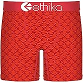 Ethika Men’s Mid Boxer Brief, 4-Way Stretch Performance Underwear - Hagane