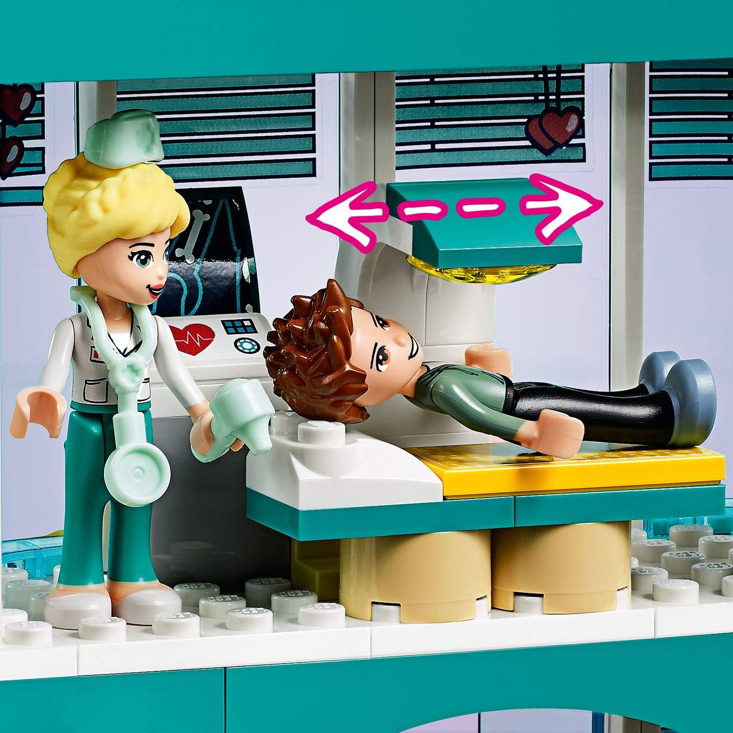 hospital lego friends carrefour