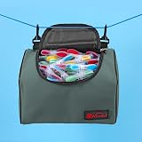 Vinsani Clothes Peg Bag Premium Zipped Waterproof Wearable Organiser Grey view 9