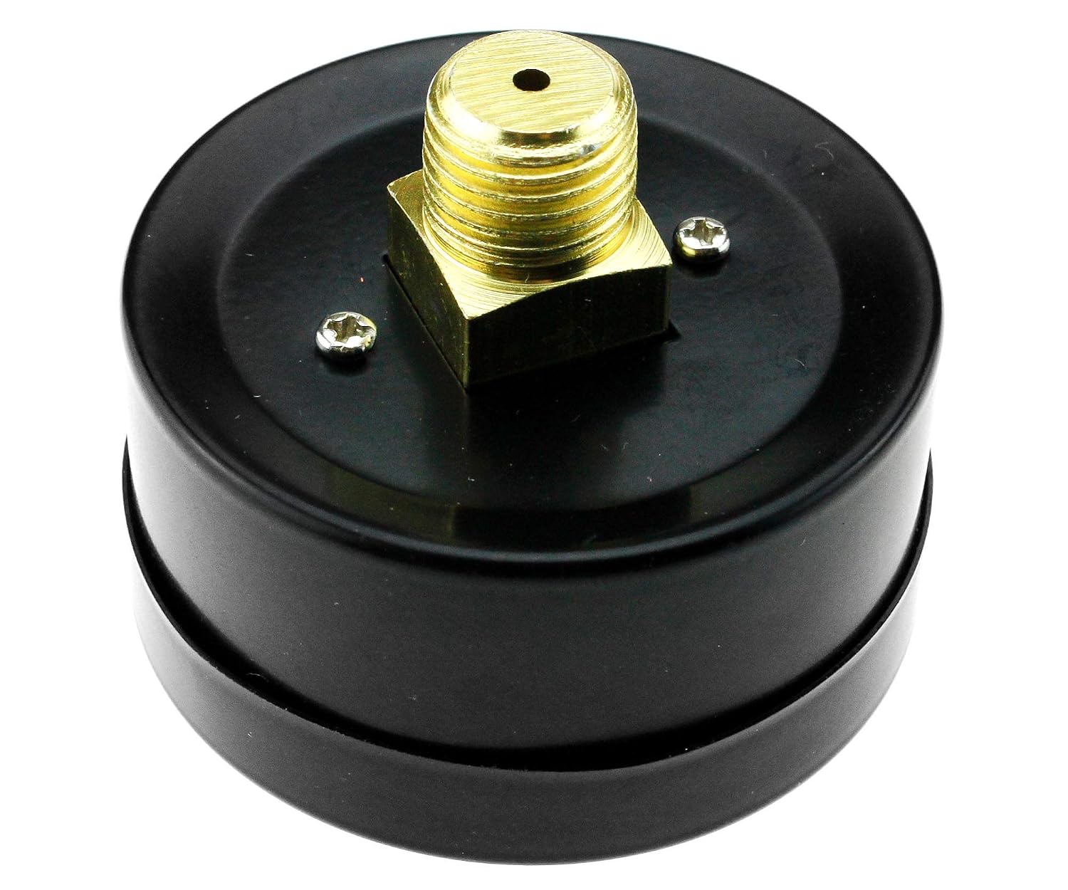 Create idea 1/4 Inch BSP Thread Air Pressure Gauge Dial Type Male Threaded Round Air Compressor Gauge 0-180psi 0-12 Bar - Image 3