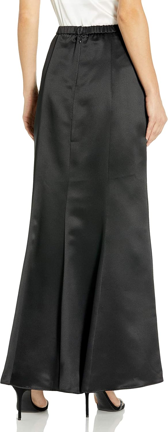 Alex Evenings Women's Long Dress Skirt with Fishtail (Regular and Plus Sizes) at  Women’s Clothing store