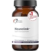 Designs for Health Neurolink - L-Tyrosine, GABA, 5-HTP, Inositol + Taurine Supplement - Designed to Support Mood, Neurological + Cognitive Health - Non-GMO (180 Capsules)
