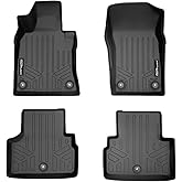 SMARTLINER Custom Fit Floor Mats 2 Row Liner Set for 2018-2018 Infiniti Q50