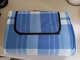 TKLake Extra Large Beach Blanket 210x200cm Waterproof Sandproof Orange Grey view 7
