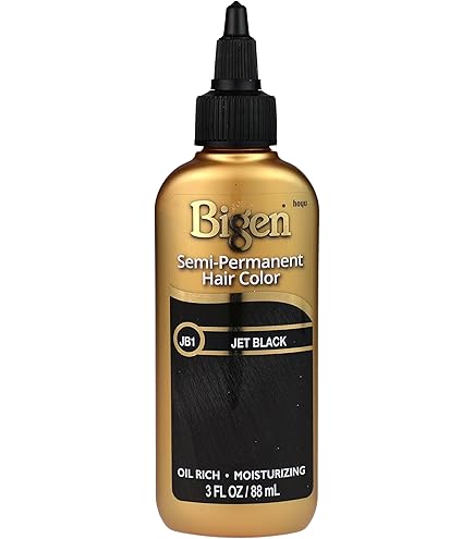 Amazon.com : Bigen Semi Permanent Hair Color #JB1 Jet Black, 3 oz