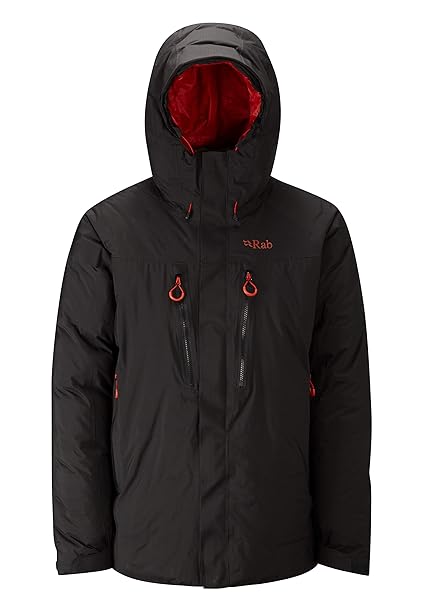 waterproof rab down jacket