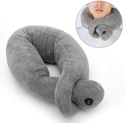 Amazon Com Zjchao Massaging Neck Pillow Wrap Cordless Electric