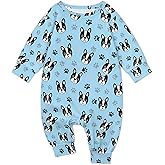 AuHomea Newborn Baby Romper Clothing Cute Infant Long Sleeve Clothes Jumpsuit Playsuit One Piece Outfit for Boy Girl