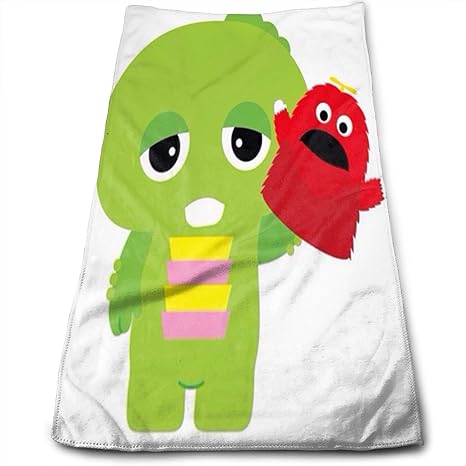 Amazon ガチャピン ムック バスタオル フェイスタオル タオル ミニ 吸水 小さめ 耐久性 速乾 防臭 キャラクター アニメ 雑貨 グッズ 人気 ３０ ７０cm バスタオル ホーム キッチン オンライン通販
