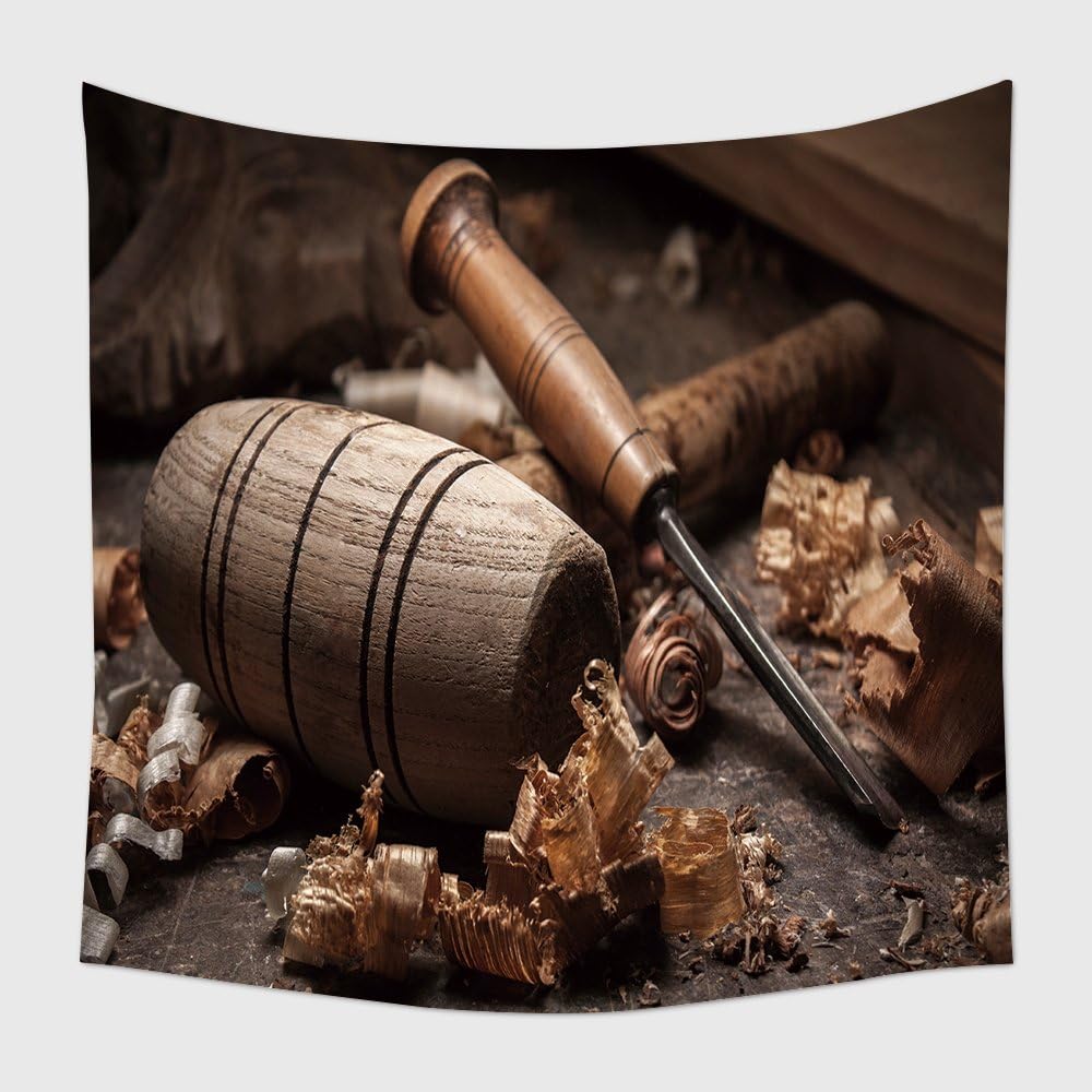 Home Decor Tapestry Wall Hanging Joiner Tools With Wood