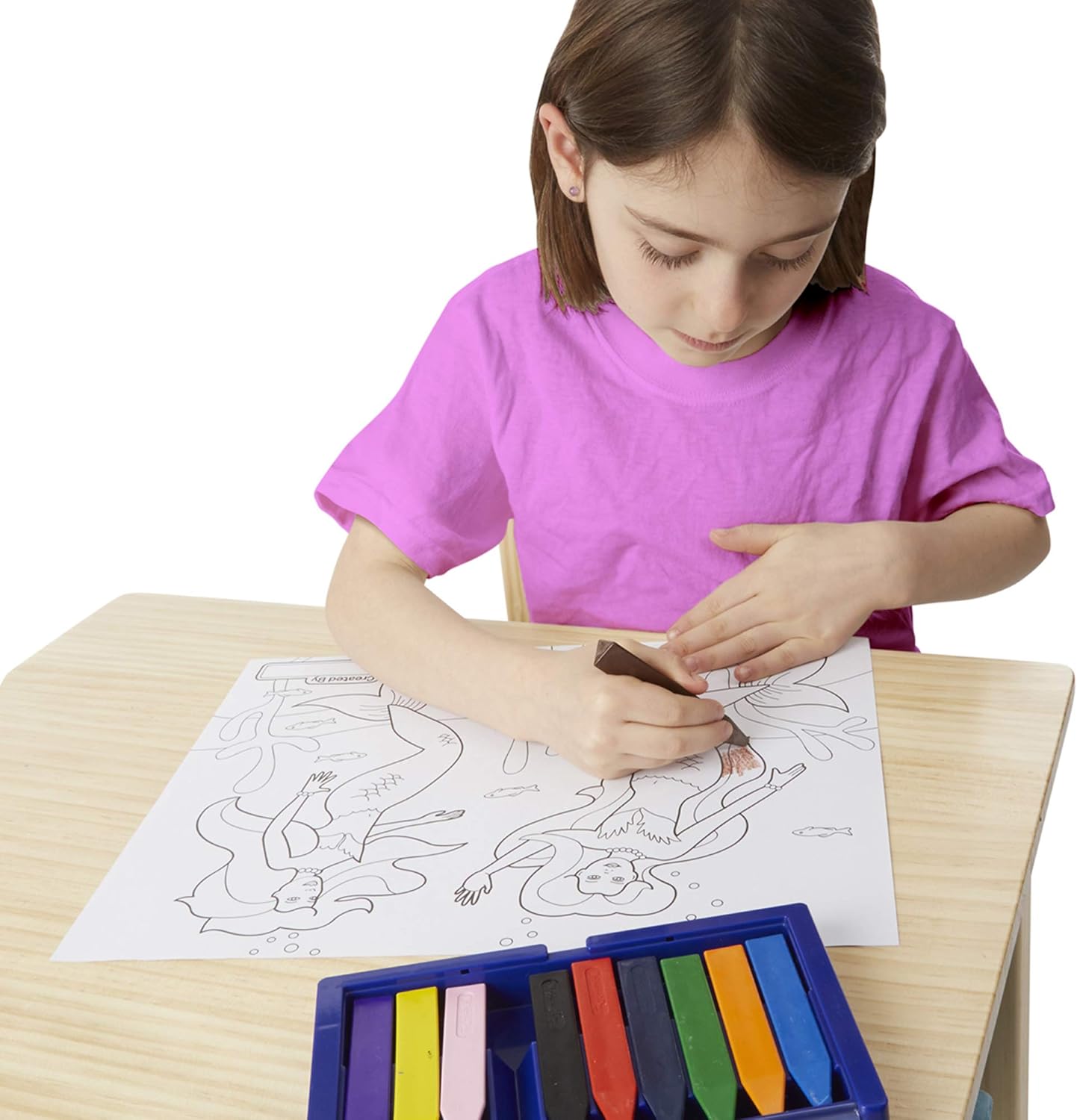 Melissa & Doug Jumbo Triangular Crayons: Melissa & Doug: Toys & Games