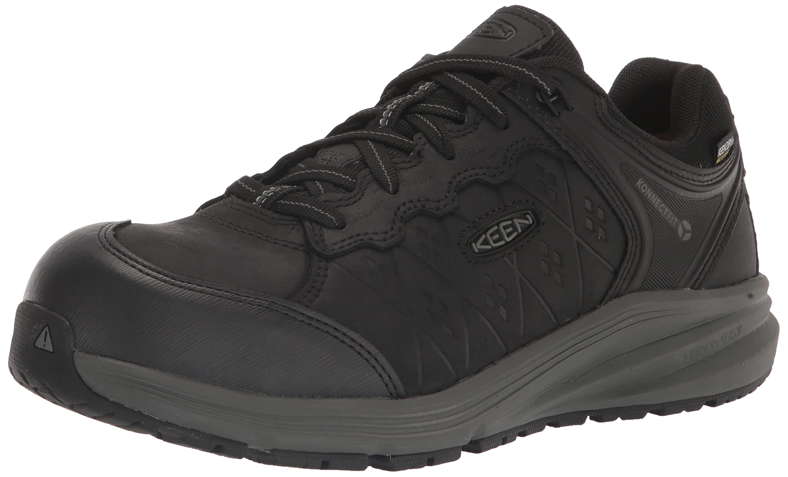 KEEN Utility Men’s, Vista Energy + CT Waterproof Work Shoe Black