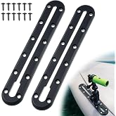 Hohean Kayak Track, Kayak Low Profile Track for Fishing Rod Holder, Kayak Track Accessories for Cup Holder, Kayak Accessories Mount Track, Kayak Rail Track for Paddle Holders