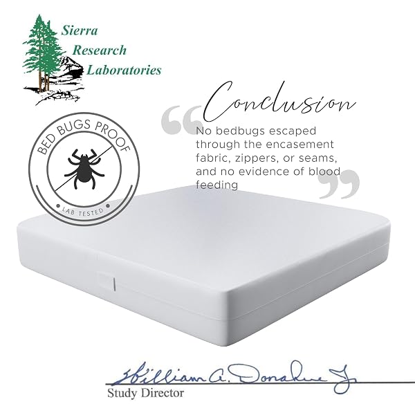 DEGREE OF COMFORT TWIN BOX SPRING ENCASEMENT – BED BUG PROOF ZIPPERED DUST MITE WATERPROOF HYPOALLERGENIC SIX-SIDED COVER, 8-11” DEPTH