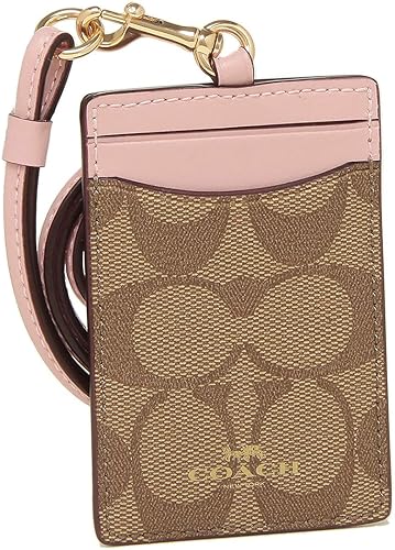 Amazon コーチ 定期入れ パスケース アウトレット レディース Coach Impwd カーキ ピンク 並行輸入品 Coach コーチ 定期入れ