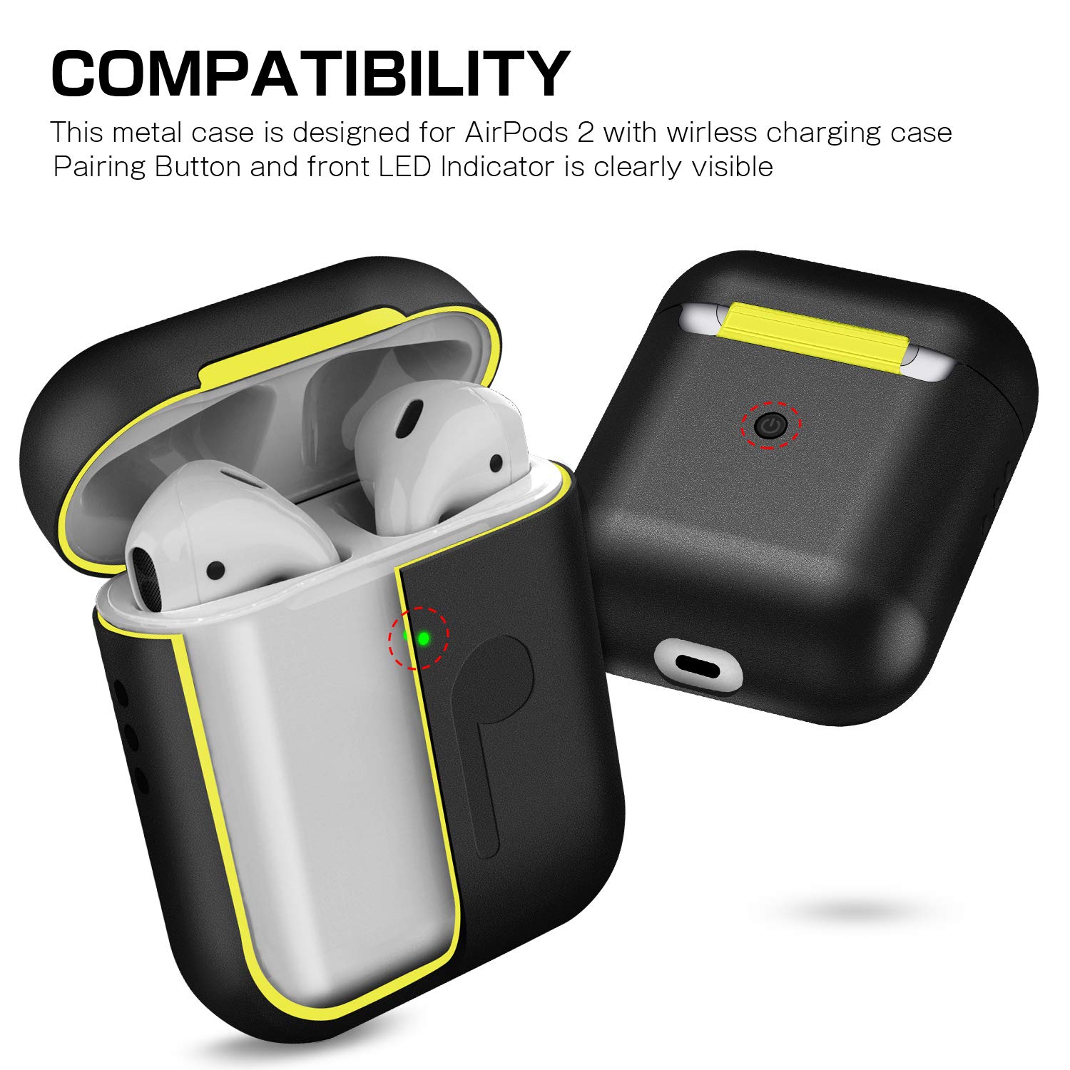 Shockproof Soft TPU Gel Case Cover with Keychain Carabiner for Apple AirPods  Compatible with AirPods 2 and 1 Green Marijuana Cases Electronics
