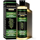 Kerarose Rosemary Hair Growth Shampoo, Natural Thickening & Strengthening Shampoo with Hydrolyzed Keratin and natural extract of rosemary (1)