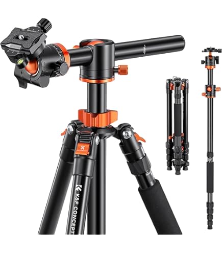 Amazon.com : K&F Concept 67 inch Camera Tripod Horizontal