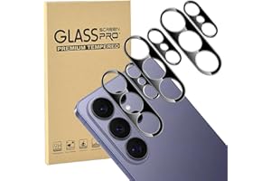 KZIOACSH 3 Pack Camera Lens Protector for Samsung Galaxy S26 Ultra, Ultra-Thin 9H Hardness HD Clarity Bubble Free Anti-Scratc