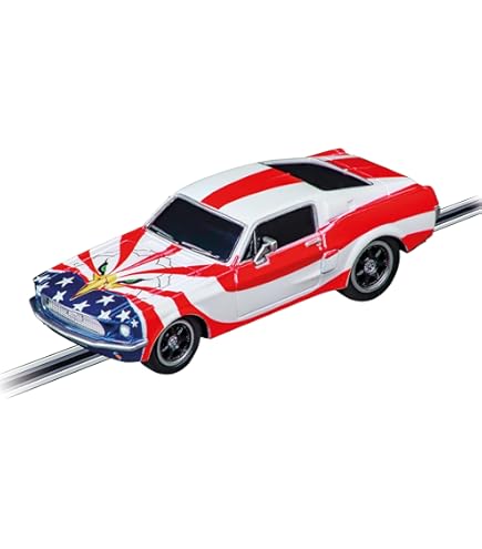 Amazon.com: Carrera 64212 Ford Mustang '67 - Yellow 1:43 Scale