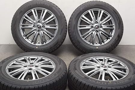 Amazon 中古 スタッドレスタイヤホイール 4本セット 15インチ 5 5j 42 185 65r15 q 社外 製ホイール タイヤ ホイールセット 車 バイク