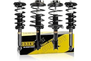 OREDY Full Set 4PCS Front & Rear Struts Assembly Replacement for Nissan Maxima Infiniti I35-171461 171462 171327