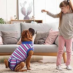 IDOMIK Dog Surgery Recovery Suit, Soft Comfortable