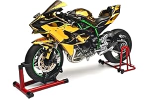 RZAPE Die Cast Motorcycle 1:6 Scale for Kawasaki H2R Motorcycle Alloy Racing Motorcycles Model Power Kawasaki Ninja H2r Toy Motorcycles Collection H2R Kawasaki Model Motorcycles（Gold）
