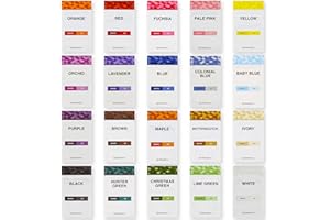 REDDIG-GLO Candle Dye for Candle Making - Made in The USA - 20 Popular Colors - Easy to Use - Highly Concentrated - Candle Making Supplies for Soy Wax or Paraffin Wax - Great for Any Candle Maker - 100 Dye Chips