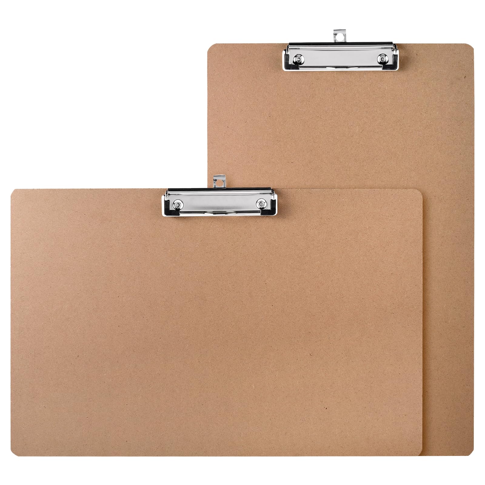 Photo 1 of ***STOCK PHOTO FOR REFERENCE ONLY***Jspupifip 2 Pack 11x17 Clipboards with Low Profile Clip, Extra Large Wood Clipboard Horizontal Art Drawing Board Vertical Wooden Clip Board Landscape Clipboard for Drawing Office School Supplies