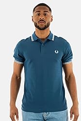 Fred Perry Men's Twin Tipped Shirt, Midnight