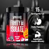 Warrior Clear Whey Isolate Fruity Whey 21g 375g Lean Muscle 15 Servings view 3