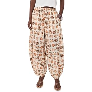 FARM Rio Women's Marine Shells Sand Balloon Pants