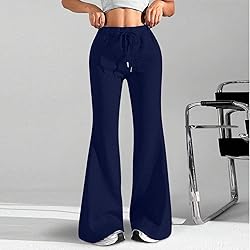 Flared Sweatpants Woman,Yoga Pants with