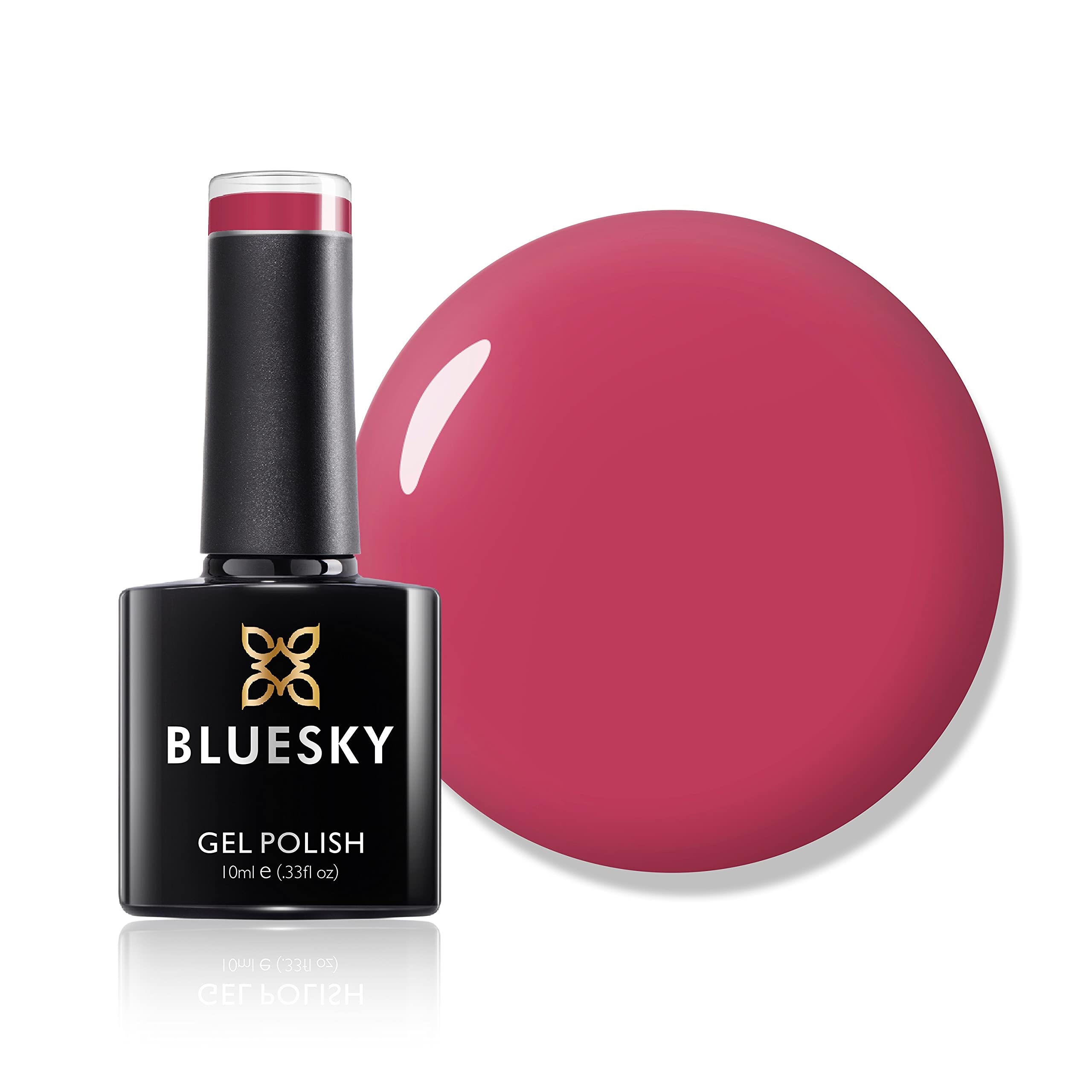 Bluesky Gel Nail Polish, Summer 2021 Collection, Girl Band Ss2119, 10 ml Pink, Bright (Requires Curing Under LED or UV Lamp)