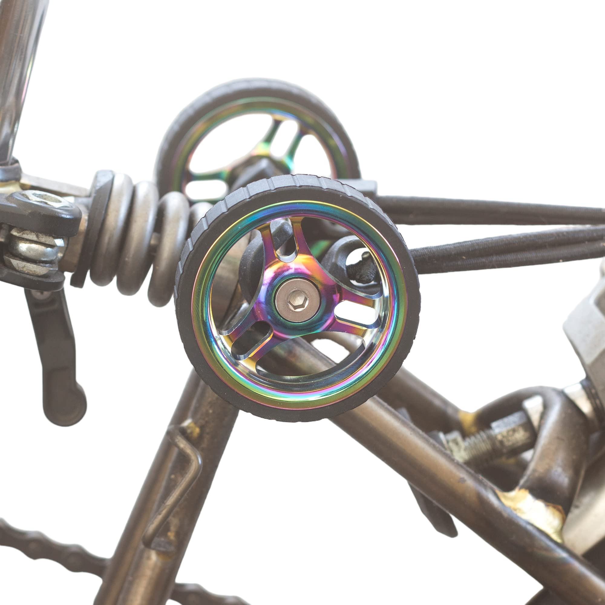 New Wide Easy Wheels For BROMPTON ver 2.0 Multicoloured EZ-3