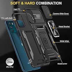 FRLMOOES for Motorola Moto G42 Case with 2 Screen