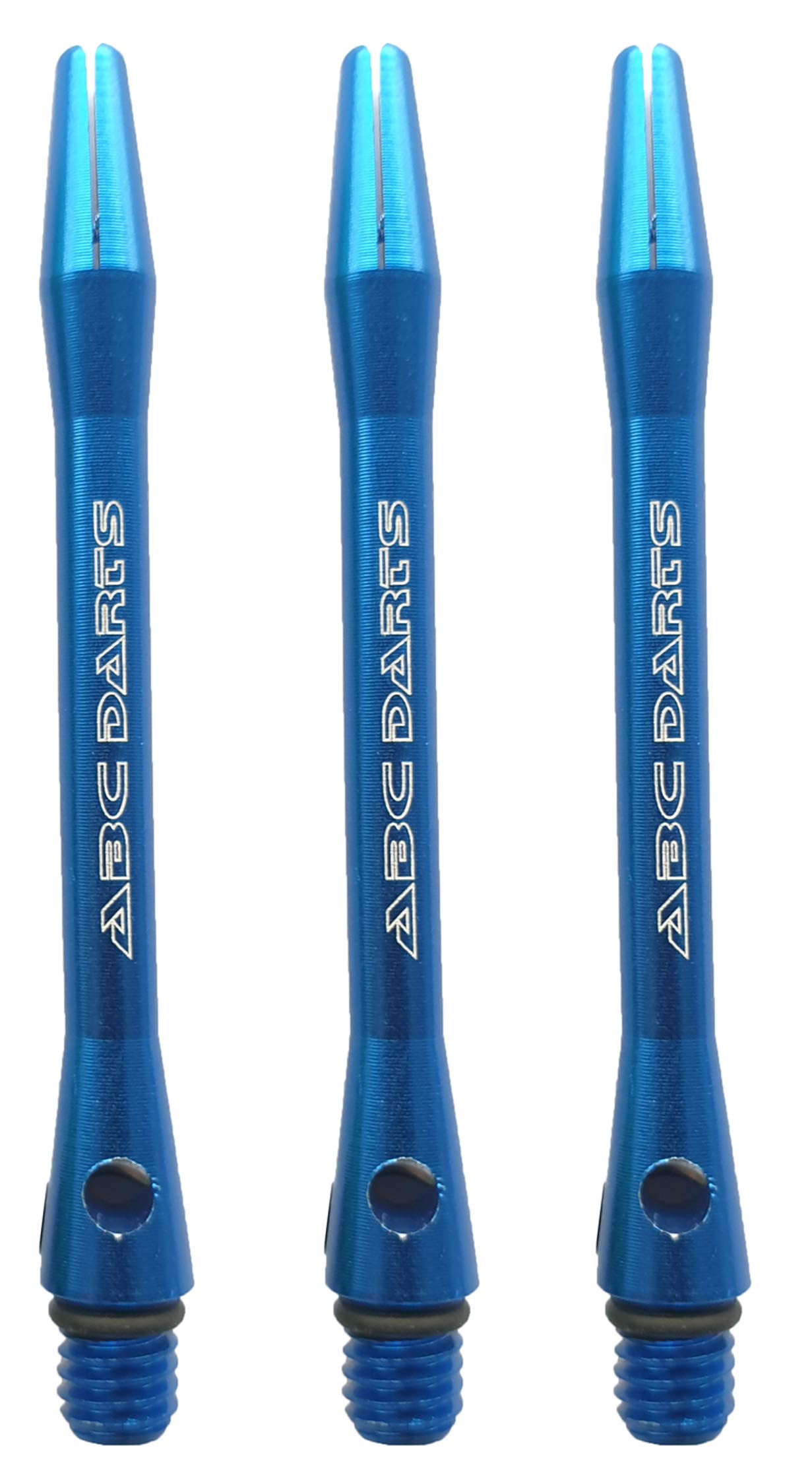ABC Darts Unisex - Adult Aluminium Shaft Dart Shafts Set Blue Medium