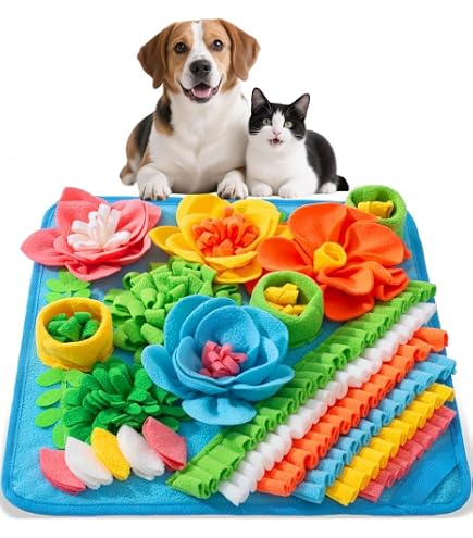 Lick Snuffle Mat For Dogs & Cats - 2-in-1 Silicone Slow Feeder Mat With Suction Cups - View #7